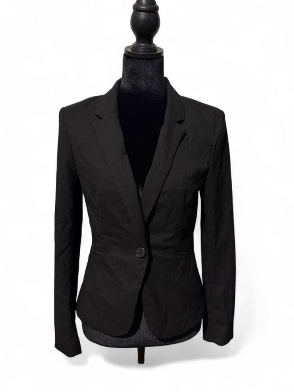 H&M Classic Black Women's Single-Button Blazer